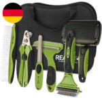 Reavet Professionelles Hundebürste Fellpflege-Set Für Hunde