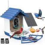 Vogelhaus mit Kamera Outdoor Solar Vogelfutterspender
