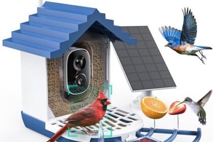 Vogelhaus mit Kamera Outdoor Solar Vogelfutterspender