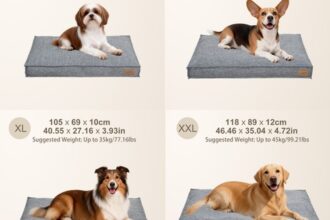M-2XL Orthopädisches Hundebett