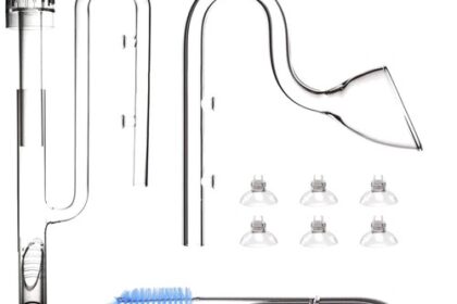 Aquarium Filter Set Glas Lily Pipe