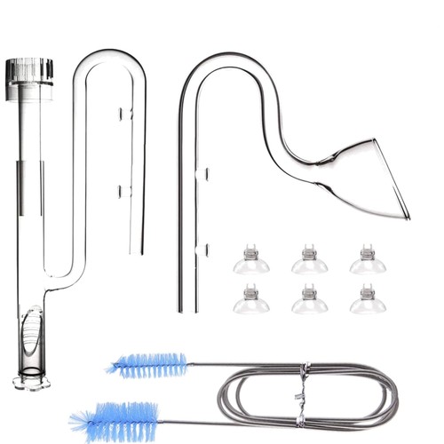 Aquarium Filter Set Glas Lily Pipe