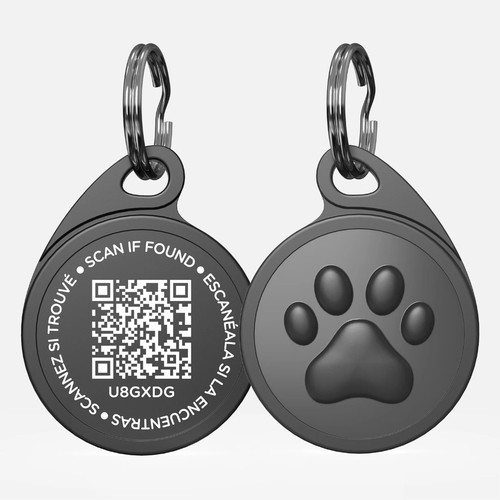 50 Stück QR Code Hundemarke Haustier