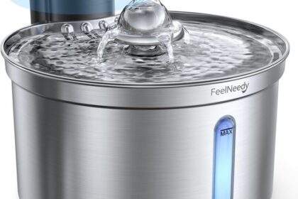 Wasserspender für Katzen und Hunde mit