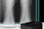 Boxtech Aquarium Sauerstoffpumpe, Ultra leise Belüftungspumpe,