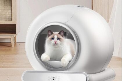 Selbstreinigend Automatisch Katzentoilette 65L +9L Katzenklo