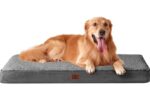 Eierförmiges orthopädisches Hundebett XL 112x81x9cm, für