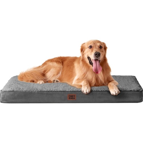 Eierförmiges orthopädisches Hundebett XL 112x81x9cm, für