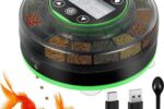Wiederaufladbarer Fischfutterautomat für Aquarium und Fischtank