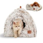 Katzenhöhle Katzenbett Katzenhaus Kuschelhöhle 45x45cm, 2