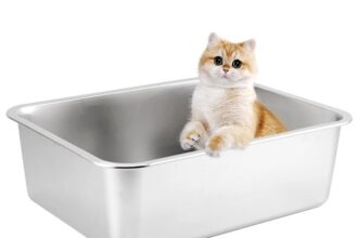 XXL Katzenklo,Großes Katzentoilette 50 * 35