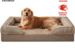 Orthopädisches Hundebett 107x81x17cm, Memory Foam, Waschtbar,