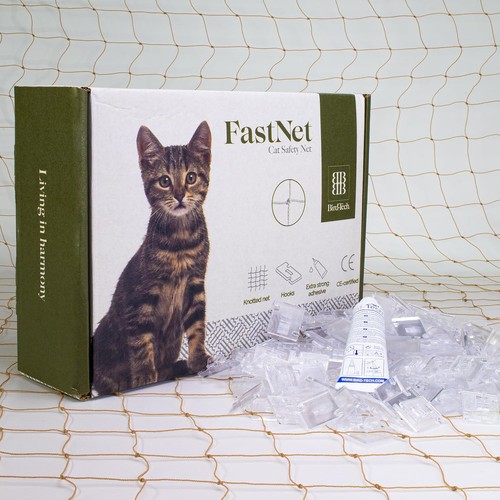 Bird-Tech TM Katzennetz für Balkon und