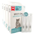 Optipet Spot-On 24x1ml Zecken- Flohschutz Katze