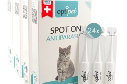 Optipet Spot-On 24x1ml Zecken- Flohschutz Katze