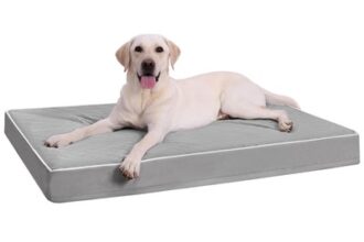 Orthopädisches Hundebett Grosse Hunde, Hundekissen 104x68x8cm,