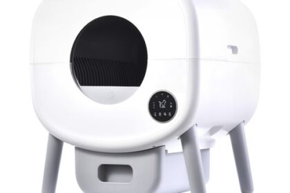 95L Automatisch Selbstreinigende Katzenklo Toilette Katzentoilette