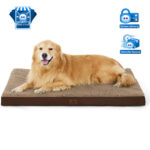 Hundebett Orthopädisch Flauschig Waschbar 112x81x7,6cm für
