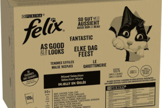 Felix Katzenfutter Nass in Gelee, Sorten-Mix,