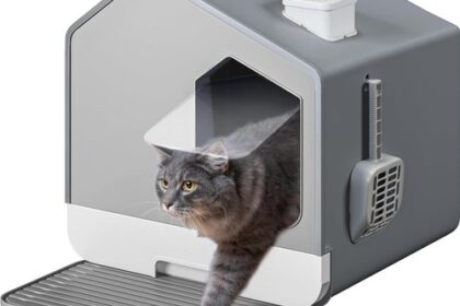 Katzentoilette mit Haube, Katzenklo mit Deckel,