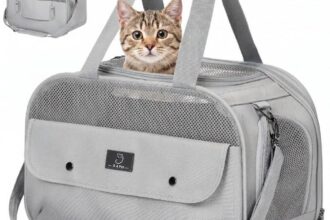 Transportbox Katze, Hundetasche Flugzeug für Kabine/Auto,