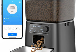 Oneisall 3.5L Futterautomat Katze, Wifi Intelligenter