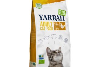 YARRAH Bio-Katzen-Trockenfutter, Huhn, 800 g