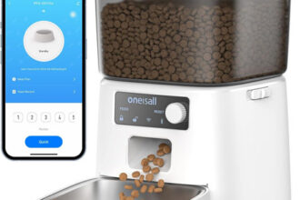 Oneisall 3.5L Futterautomat Katze, Wifi Intelligenter