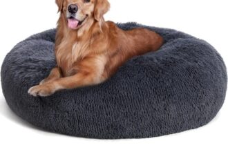 Hundebett Orthopädisch rund 100cm Katzenbett Hundesofa