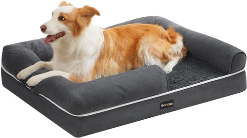 Feandrea Orthopädisches Hundebett, Hundekissen, Hundekorb, Weiche