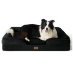 BEDSURE Orthopädisches Hundebett 89x63 cm Eierförmiger