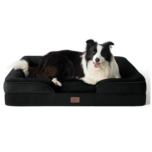 BEDSURE Orthopädisches Hundebett 89x63 cm Eierförmiger