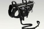Outdoor Dog Harness – 900D Nylon Detachable Elastic Leash Reflective Dual Handles M/L/XL Hiking Walking | Traverseon