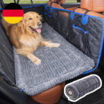 JOYTUTUS Hundematte Auto Rückbank, Rutschfeste Hundebett-Matte,