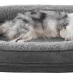 Orthopädisches Hundebett Mittelgroße Hunde, 89X63Cm Vierseitiges