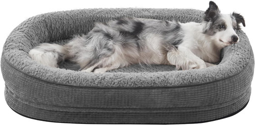 Orthopädisches Hundebett Mittelgroße Hunde, 89X63Cm Vierseitiges