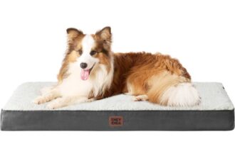 Hundebett orthopädisch XL Rutschfest Waschbar Hundematratze