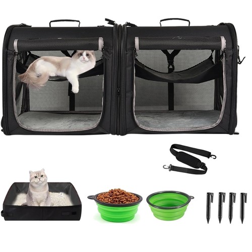 Katzen Transportbox Hund Tragetasche Haustierbox faltbar