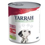 YARRAH Bio-Nassfutter in Soße für ausgewachsene Hunde, Rind, 820 g