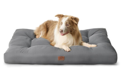 Hundebett XL 111x89cm Waschbar Grau 9cm