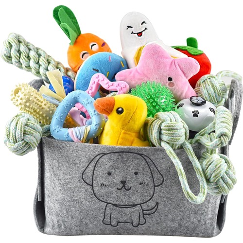 Kauspielzeug Set für kleine und mittelgroße