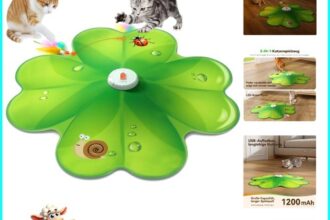Feelneedy Katzenspielzeug Elektronisch interaktiv Versteckspiel Indoor
