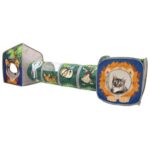 Jungle Cat Cube Combo Faltbarer Katzenwürfel