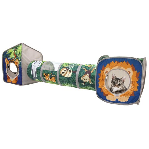 Jungle Cat Cube Combo Faltbarer Katzenwürfel