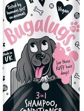 BUGALUGS Hundeshampoo 3‑in‑1 Reinigung Pflege Entwirrung