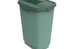 rotho Tierfutterbehälter "CODY" aus Recyclingkunststoff, 25 l, mistletoe green