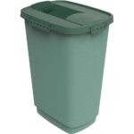 rotho Tierfutterbehälter "CODY" aus Recyclingkunststoff, 25 l, mistletoe green