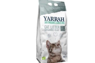 YARRAH Bio-Katzen-Streu, klumpenbildend, staubfrei, 7 kg