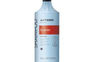 Scarlet Intensivierendes Hundeshampoo, natürliche Farbe für