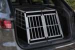 Hundetransportbox Auto Kofferraum Transportbox Hund Aluminium